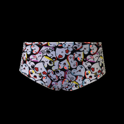 Värvilise mustriga meeste ujumistrikoo