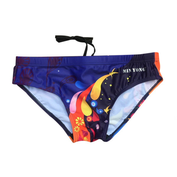 Ανδρικά μαγιό με έγχρωμη στάμπα