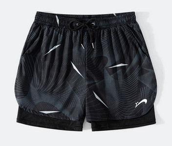 Gyorsan száradó anyagból készült férfi fürdőruha