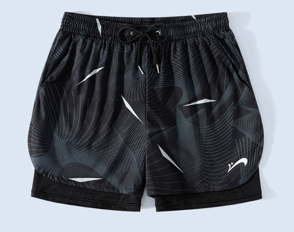 Gyorsan száradó anyagból készült férfi fürdőruha