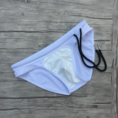 Μοντέρνα ανδρικά μαγιό με κορδόνια - τύπου slip