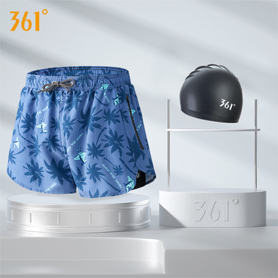 Férfi strandnadrág rátéttel és nyakkendővel