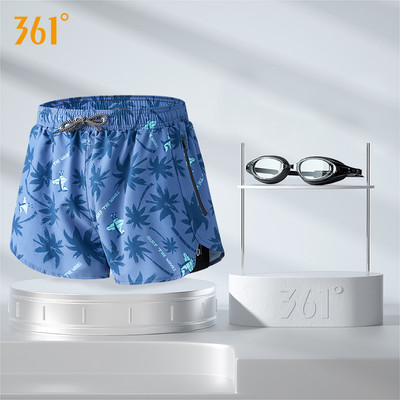 Férfi strandnadrág rátéttel és nyakkendővel