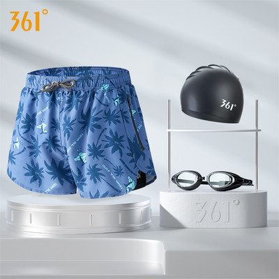 Férfi strandnadrág rátéttel és nyakkendővel