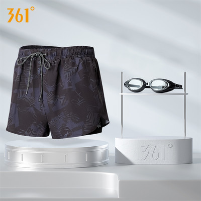 Férfi strandnadrág rátéttel és nyakkendővel