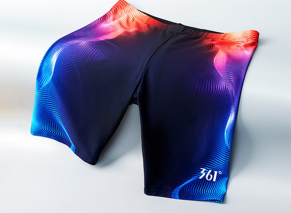 Férfi fürdőruha típusú boxerek gyorsan száradó anyagból