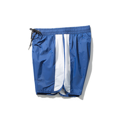 Φαρδύ ανδρικό μαγιό από ύφασμα που στεγνώνει γρήγορα με κορδόνια