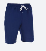 Ανδρικό σορτς με κορδόνια σε μπλε και κόκκινο χρώμα