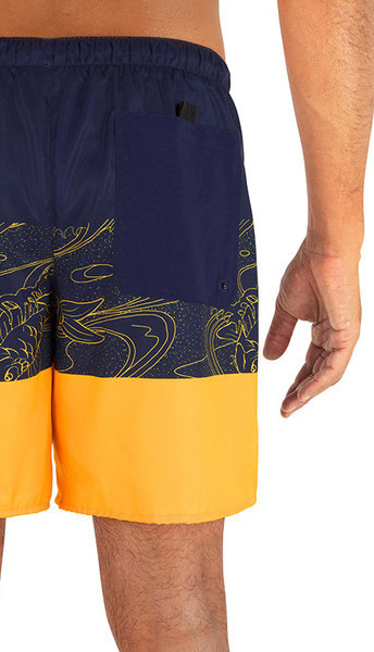 Férfi fürdőruha rövidnadrág nyakkendővel