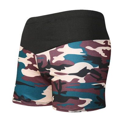 Värvilise mustriga meeste rannabokserid