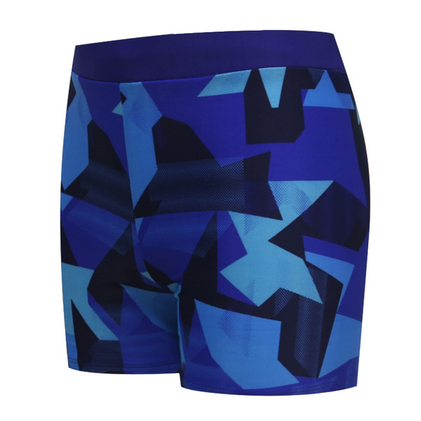 Värvilise mustriga meeste rannabokserid