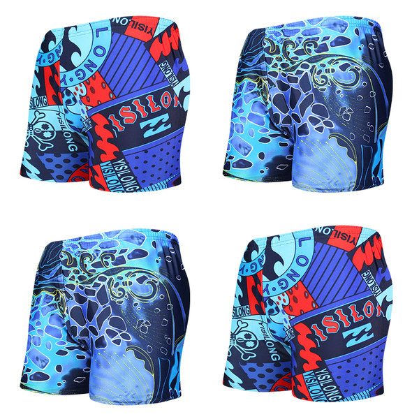 Värviline meeste ujumistrikoo tüüpi bokser