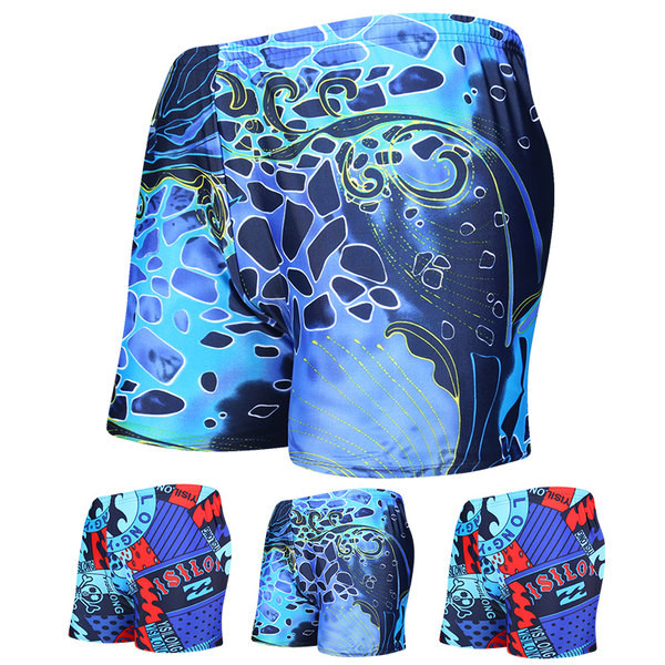 Värviline meeste ujumistrikoo tüüpi bokser