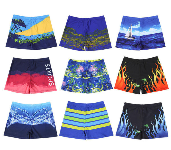 Meeste värvilised ujumisriided - mitut värvi