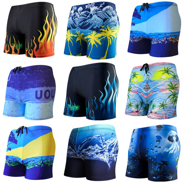 Meeste värvilised ujumisriided - mitut värvi