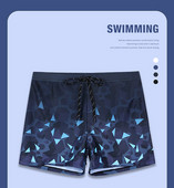 Vyriški maudymosi kostiumėliai iš greitai džiūstančio audinio su kaklaraiščiais