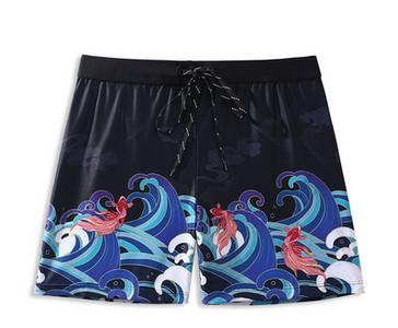 Vyriški maudymosi kostiumėliai iš greitai džiūstančio audinio su kaklaraiščiais