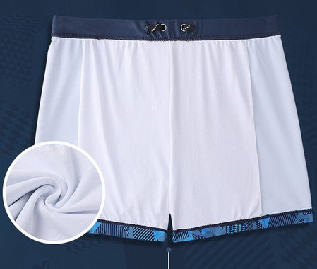 Vyriški maudymosi kostiumėliai iš greitai džiūstančio audinio su kaklaraiščiais