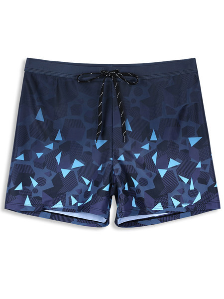 Vyriški maudymosi kostiumėliai iš greitai džiūstančio audinio su kaklaraiščiais