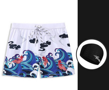 Úszónadrág férfi guggolásgátló professzionális fürdőruha férfi nagy méretű ötpontos úszónadrág ruha speed száraz buborékos hőforrás felszerelés