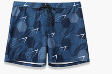 Värvilise mustriga rannabokserid