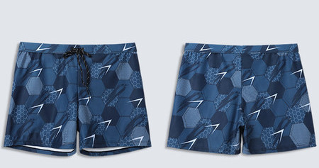 Värvilise mustriga rannabokserid