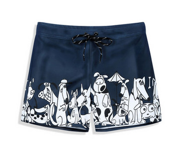 Πολύχρωμο ανδρικό σορτς με κορδόνια