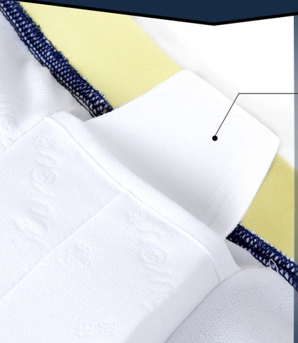 Férfi strand boxer színes nyomattal