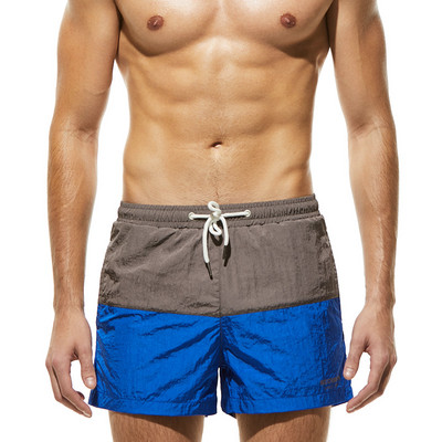 Ανδρικό σορτς με ελαστική μέση και κορδόνια