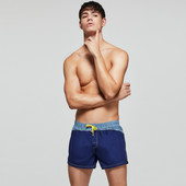 Új modell férfi strandnadrág nyakkendővel