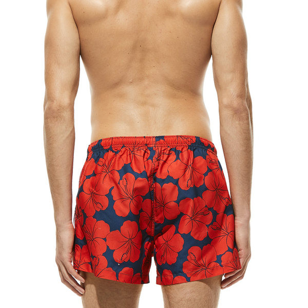 Lühikesed lillemustriga ujumispüksid