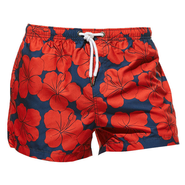 Lühikesed lillemustriga ujumispüksid