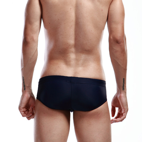 Meeste ujumispüksid madala vöökohaga sidemetega