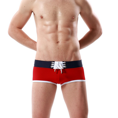 Új modell férfi strand fürdőruha nyakkendővel