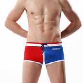 Meeste ujumistrikoo tüüpi lipsudega bokserid