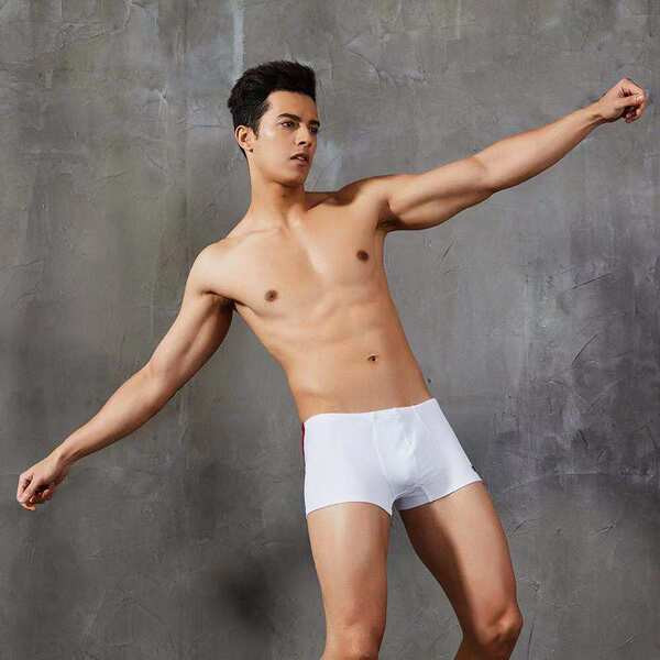 Férfi alacsony derekú strand boxer