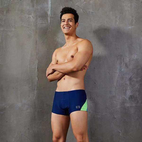 Férfi alacsony derekú strand boxer