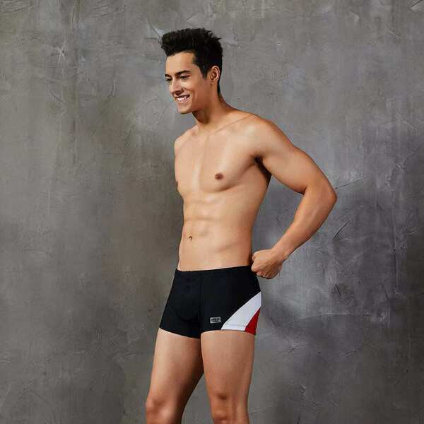 Férfi alacsony derekú strand boxer