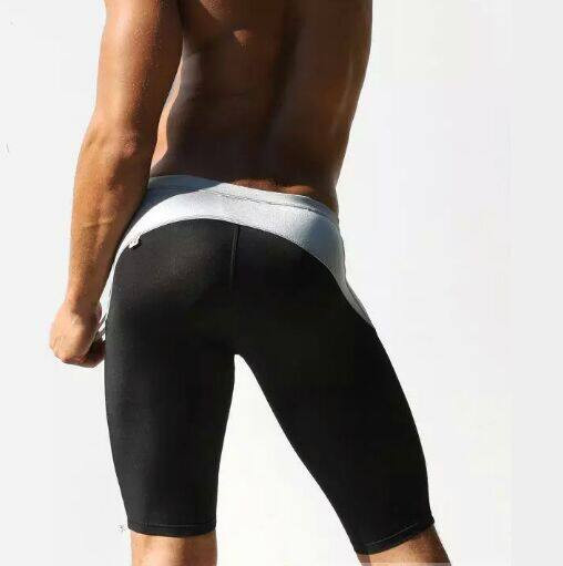 Férfi strandnadrág úszásra alkalmas nyakkendővel