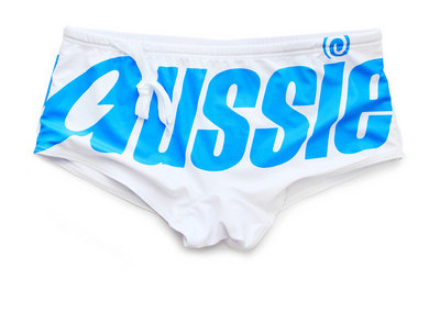 Férfi fürdőruha felirattal - több színben