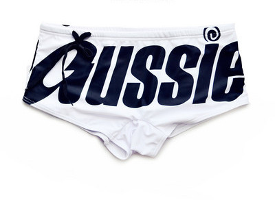 Férfi fürdőruha felirattal - több színben