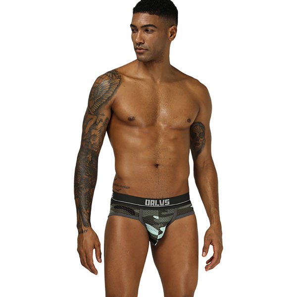 Kamuflaažimustriga meeste püksikud - kolme värvi