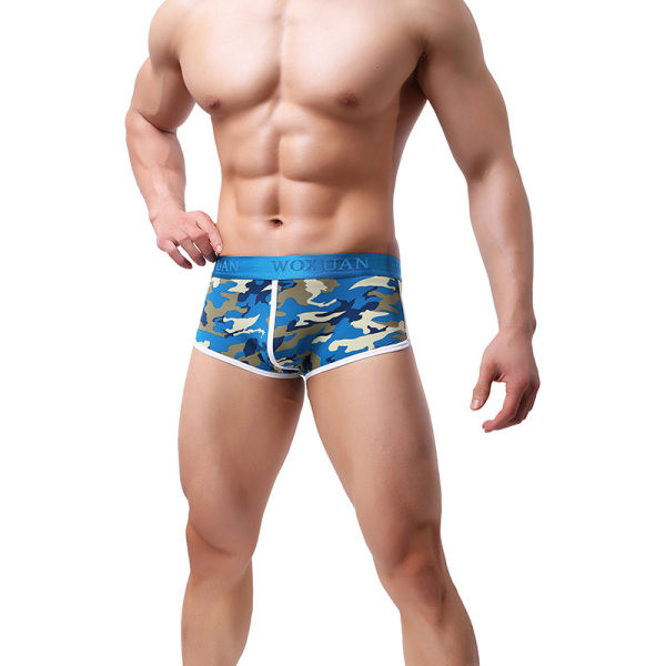 Kamuflaažimustriga meeste bokserid