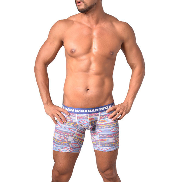 Kolmes värvitoonis ja kirjaga meeste bokserid