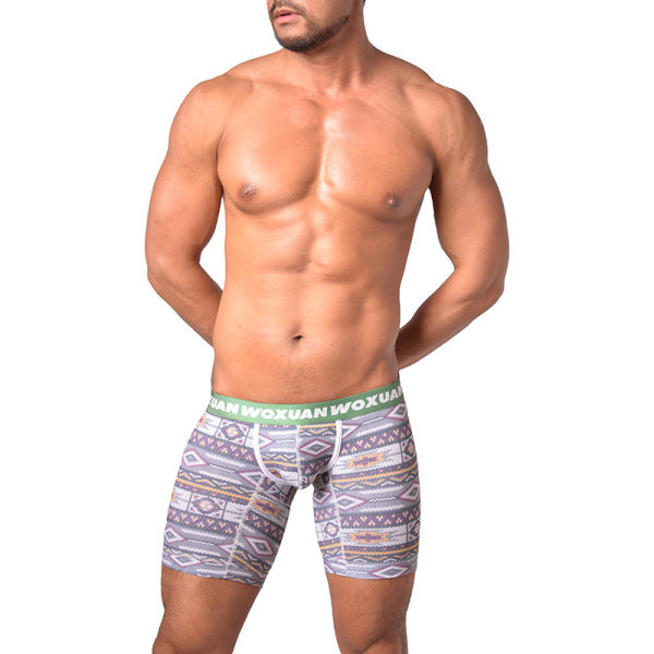 Kolmes värvitoonis ja kirjaga meeste bokserid