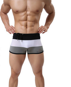 Meeste võrkkangast triibulised bokserid