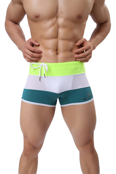 Meeste võrkkangast triibulised bokserid