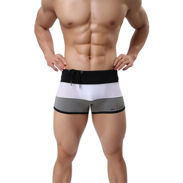 Meeste võrkkangast triibulised bokserid