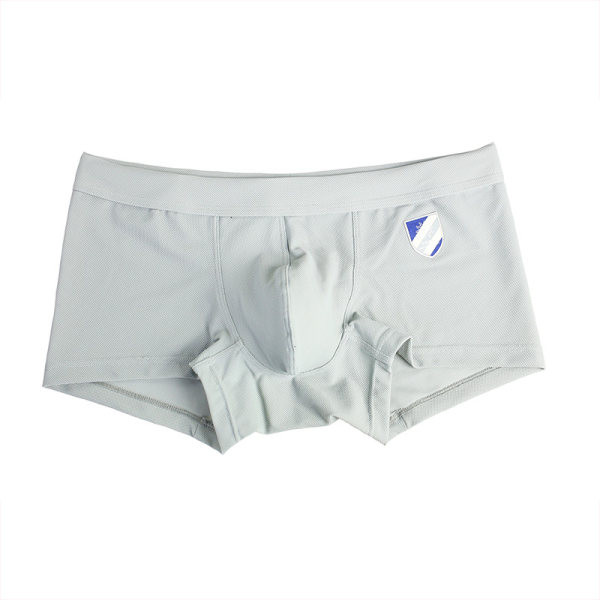 Légáteresztő anyagból készült, alacsony derékú férfi boxer