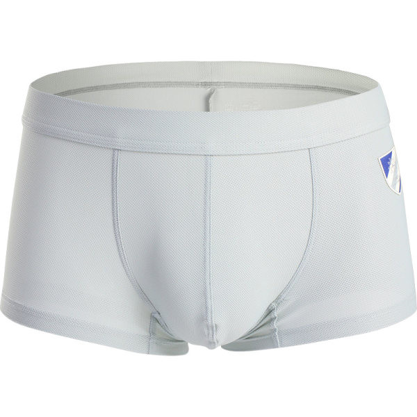 Légáteresztő anyagból készült, alacsony derékú férfi boxer